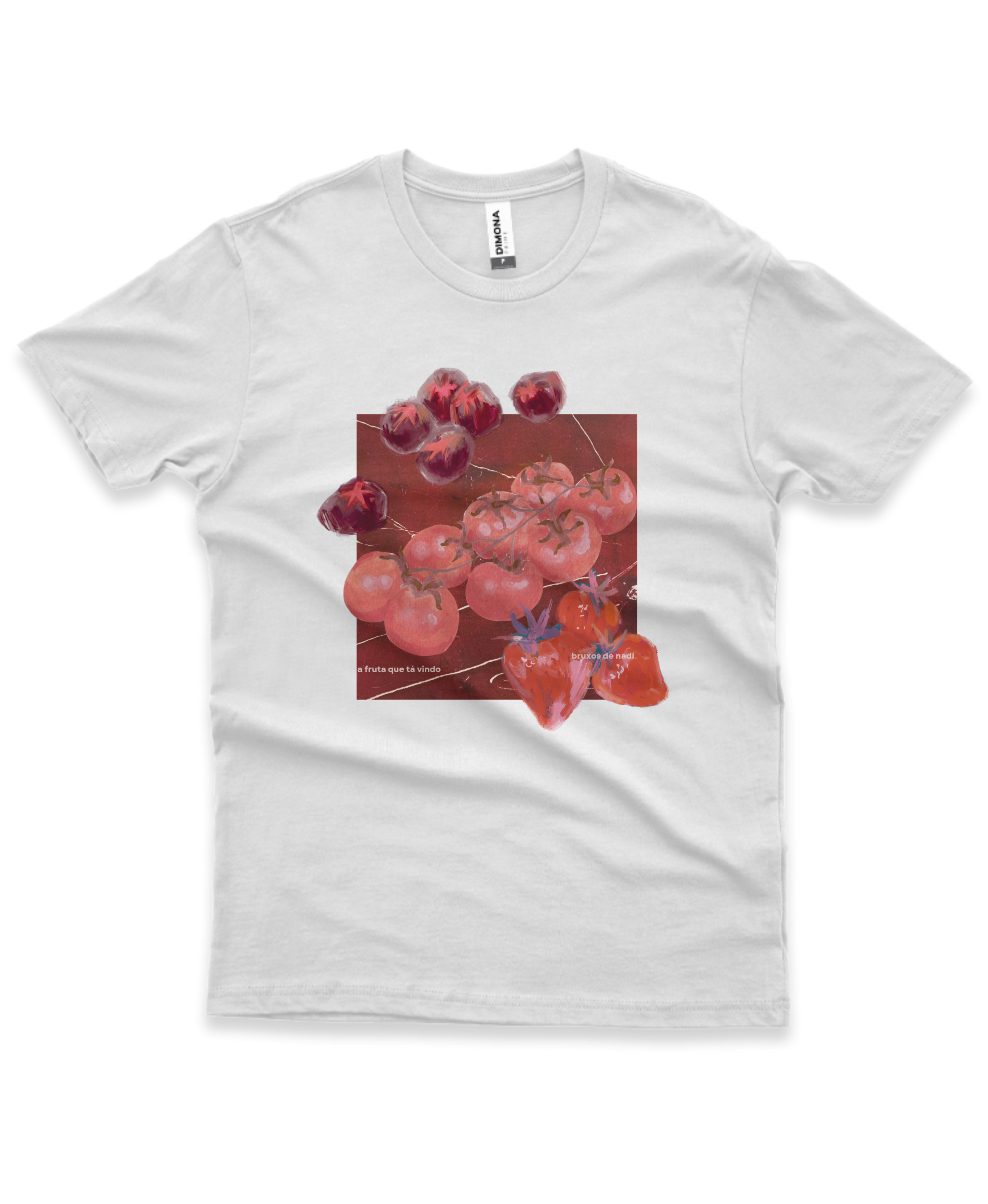 Camiseta Branca As Frutas